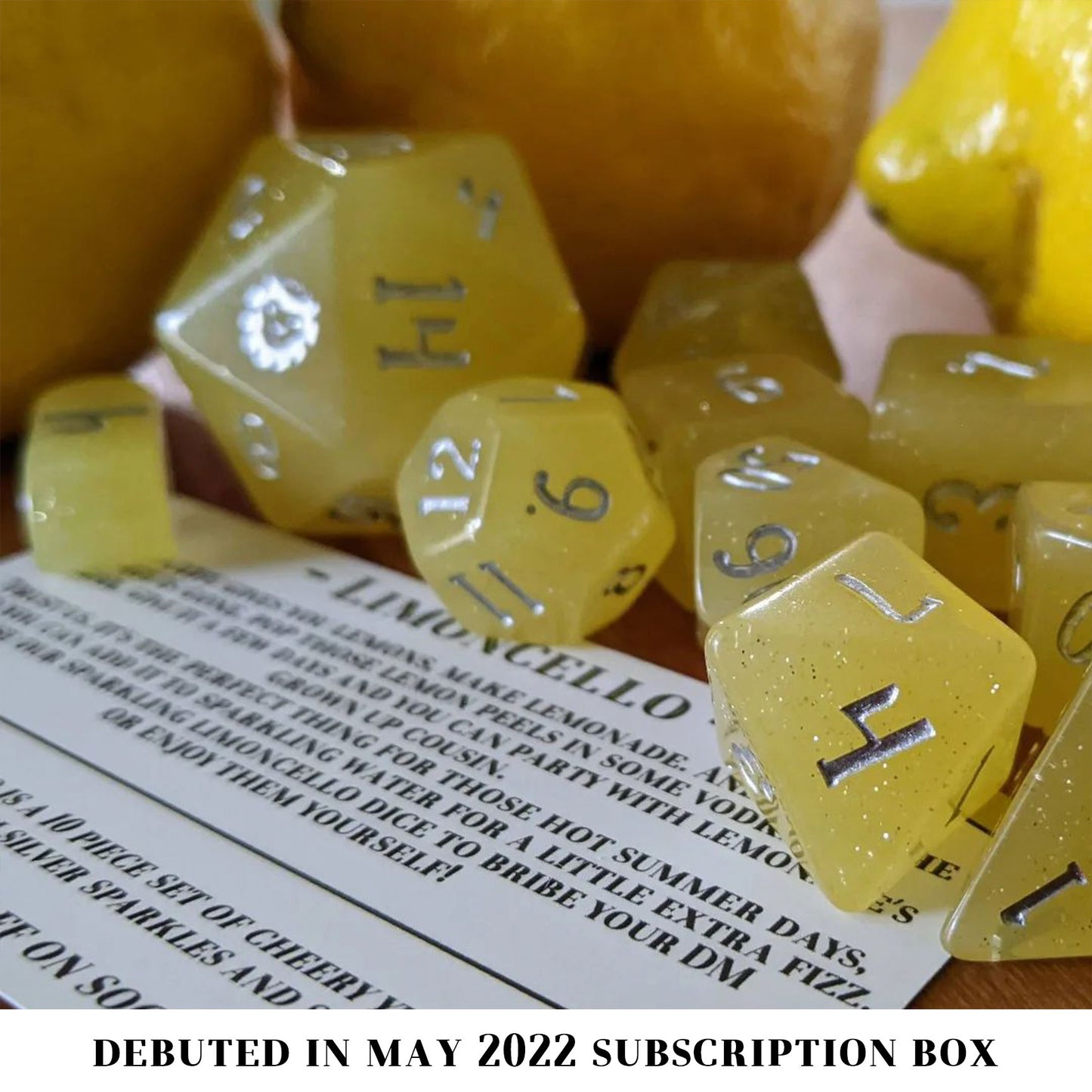 10-Piece Monthly Dice Subscription Box