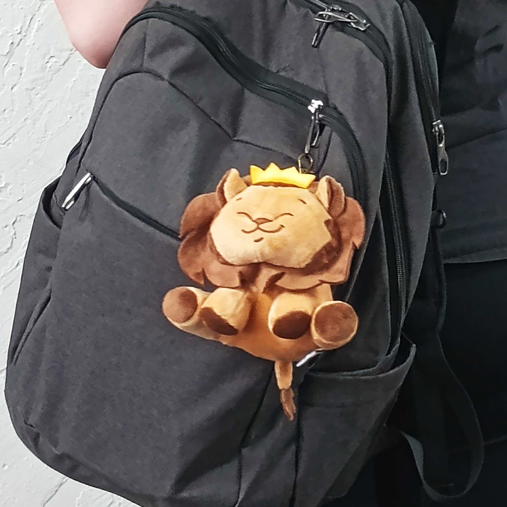 Each Brockton Plush Dice Bag now comes with a 10-piece Mystery set of polymer dice! Brockton himself is constructed from soft, satin-lined fabric and can hold a full 10-piece Dice Envy dice set (clearly). 6" x 6" x 6.5"