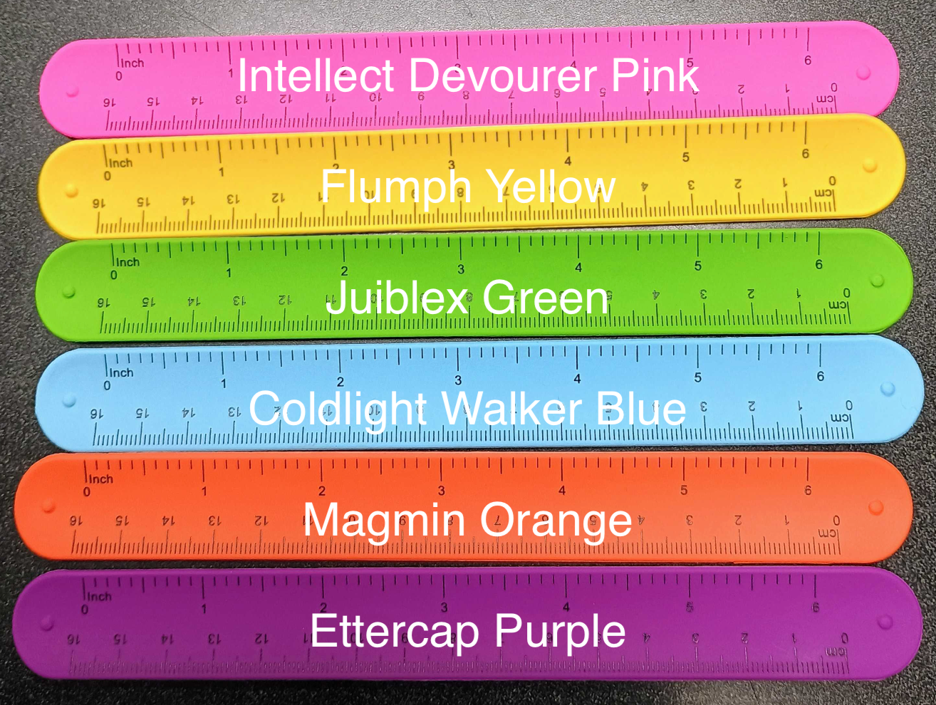 Slap Bracelet Ruler