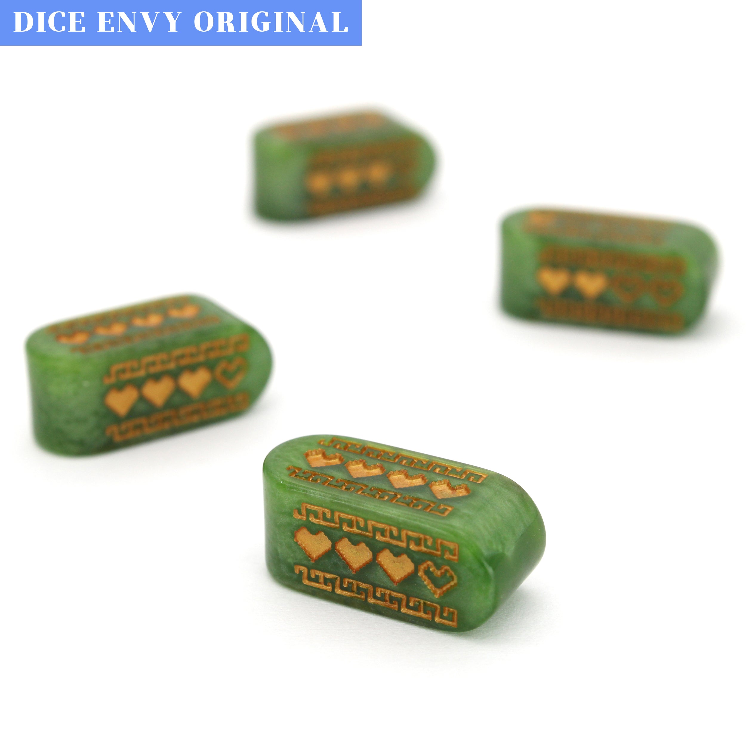 Pixel Hearts - Hylian Dice – Dice Envy