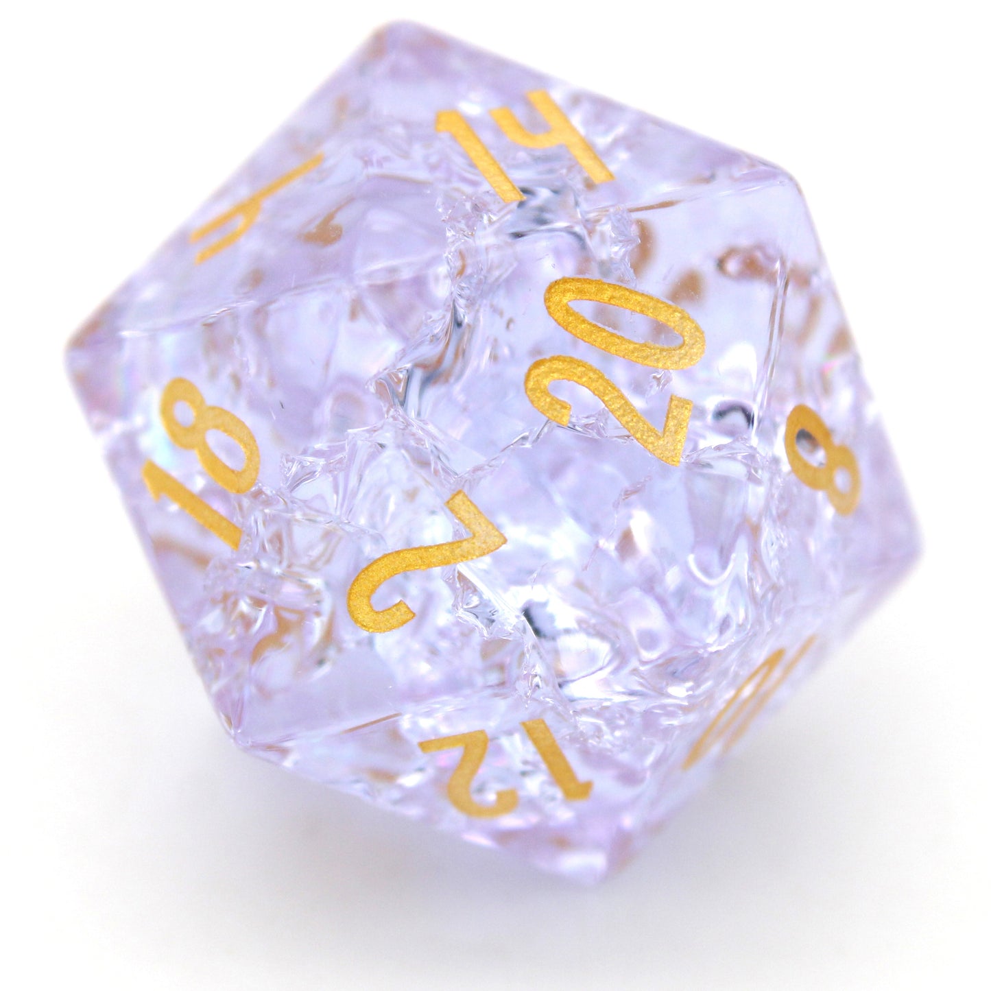 Summer Court is a 7-piece, light purple crystal set inked in gold.