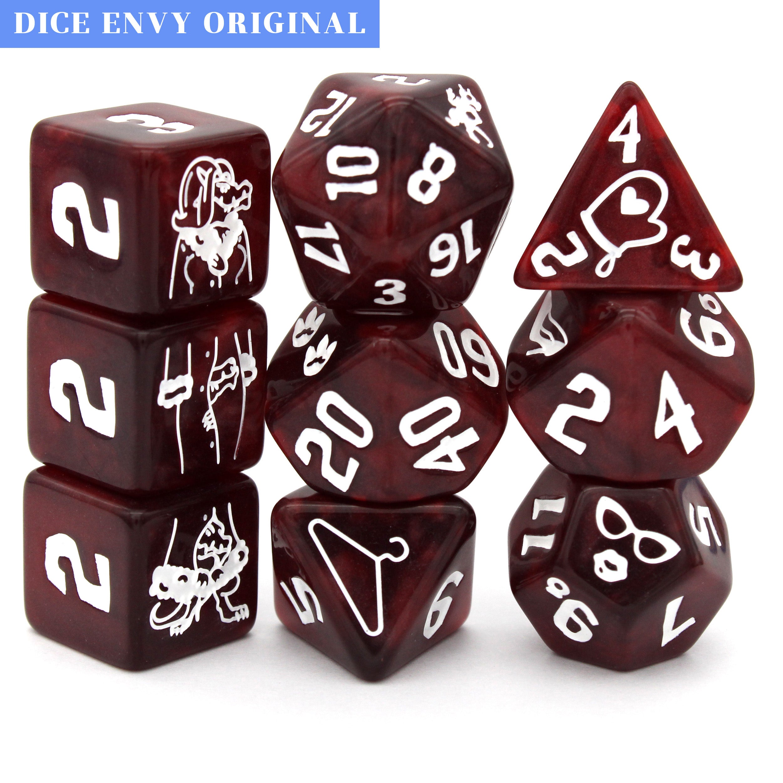 Three Kobolds in a Winter Coat Dice – Dice Envy
