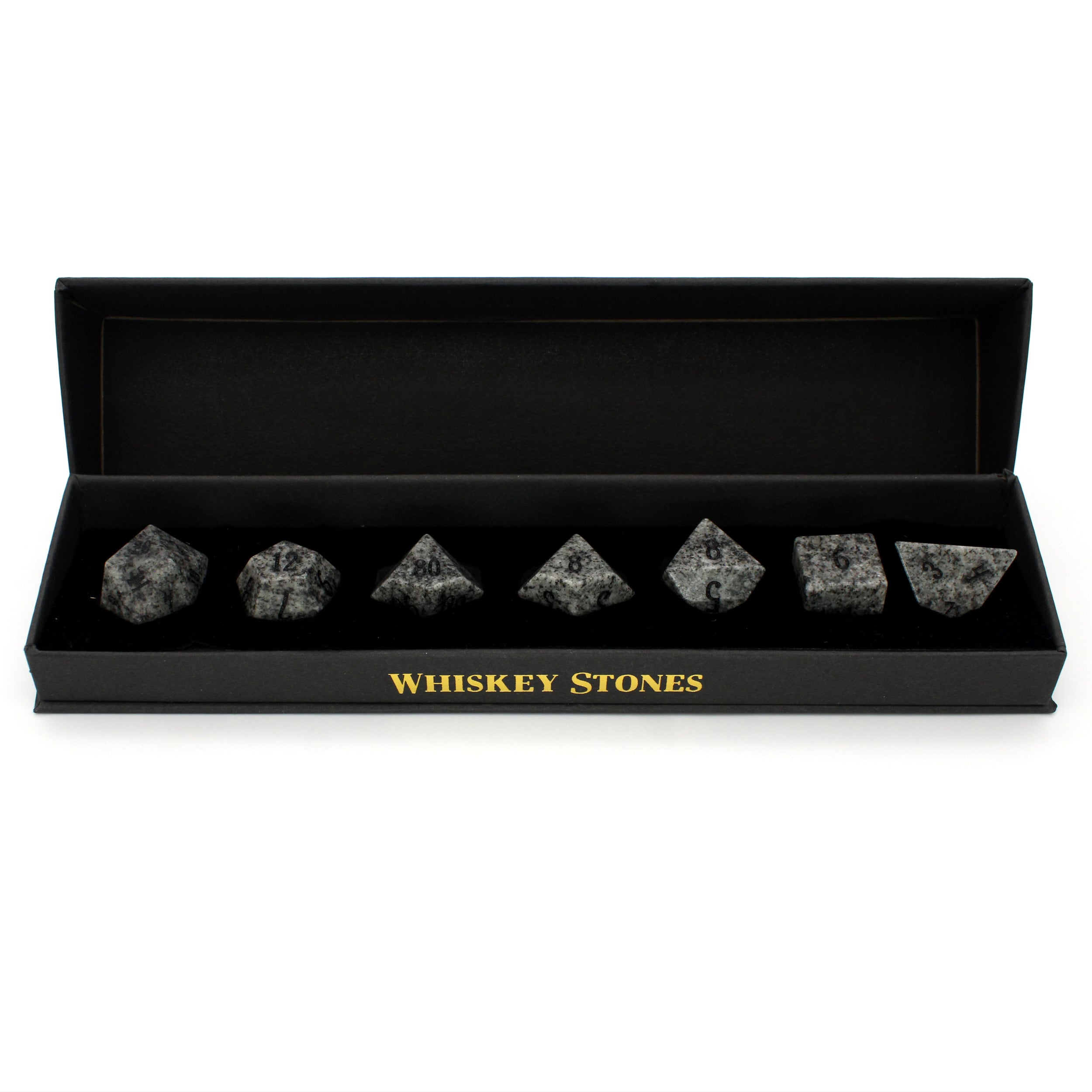 Vineyard Rocks - Lucky Dice- offers Set of 4 hand crafted ceramic wine/whiskey stones