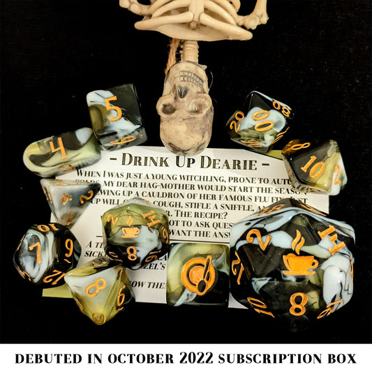 10-Piece Monthly Dice Subscription Box