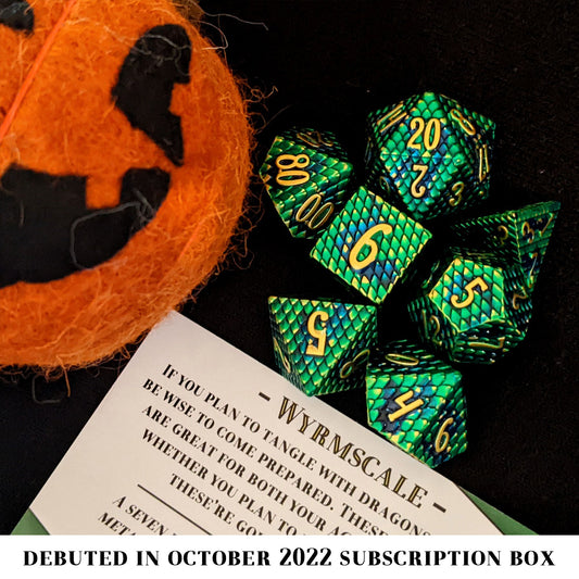 Metal Monthly Dice Subscription Box