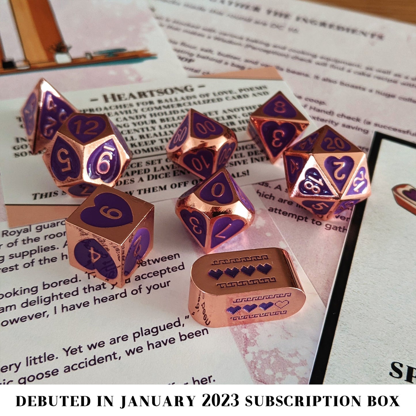 Metal Monthly Dice Subscription Box