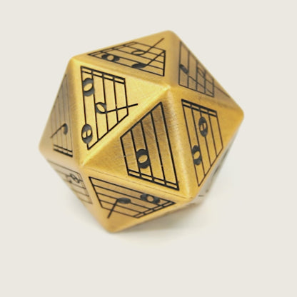 Brass Section Chonk d20
