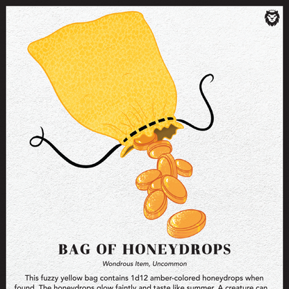 The Tricky Treats bundle includes .pdfs of three uncommon wondrous magic items.