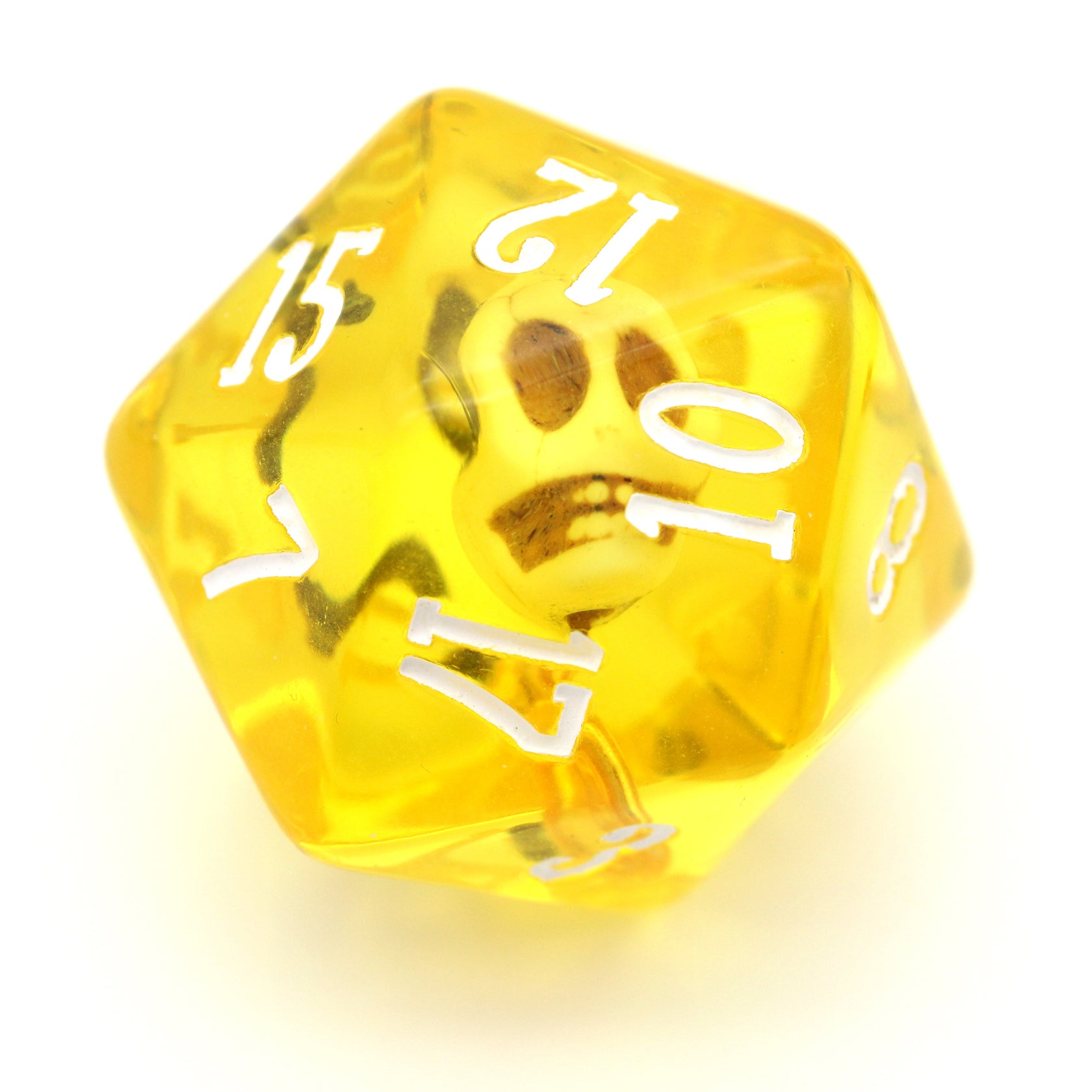 Gelatinous Icosahedron Dice Dice Envy
