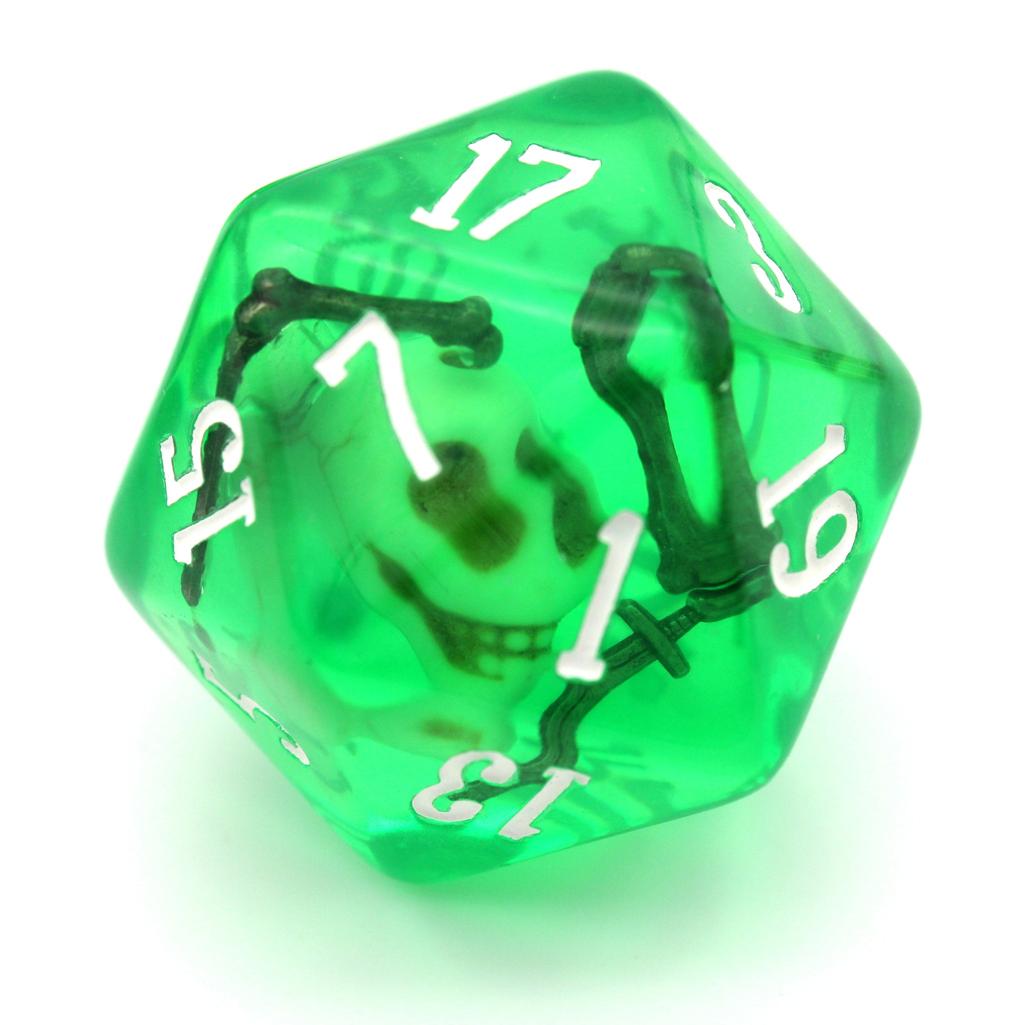 Gelatinous Icosahedron Dice – Dice Envy